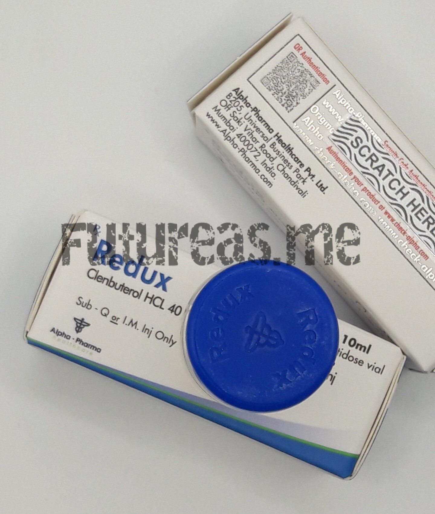 Redux injectable fat burner – Alpha Pharma 10ml vial with Clenbuterol & Yohimbine