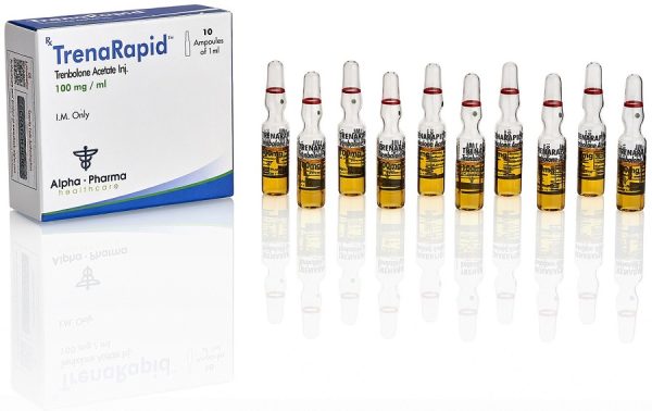 TrenaRapid Trenbolone Acetate 100mg by Alpha Pharma