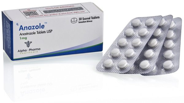 Anazole 1mg – Anastrozole - Alpha Pharma