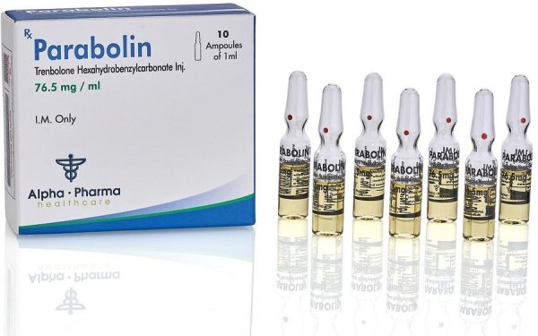 Parabolin 76.5mg – Trenbolone Hexahydrobenzylcarbonate by Alpha Pharma